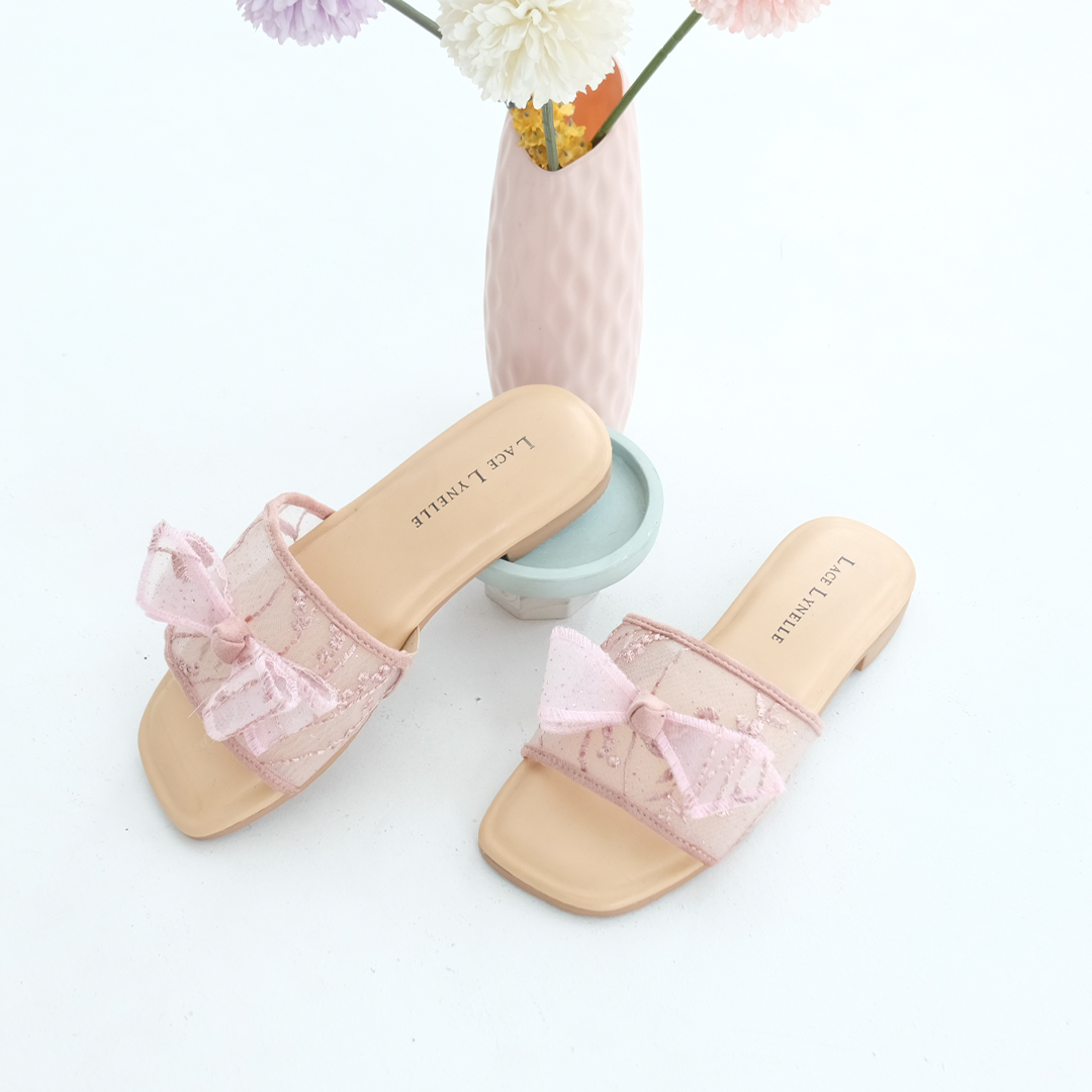 LACE LYNELLE SANDAL DASHA PINK
