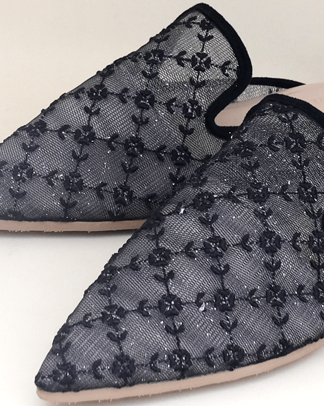 LACE LYNELLE MULES ALIKA