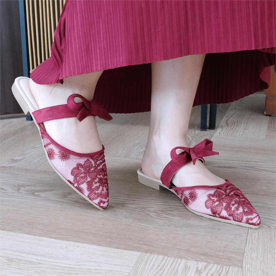 LACE LYNELLE JIN XING MULES YI FAN