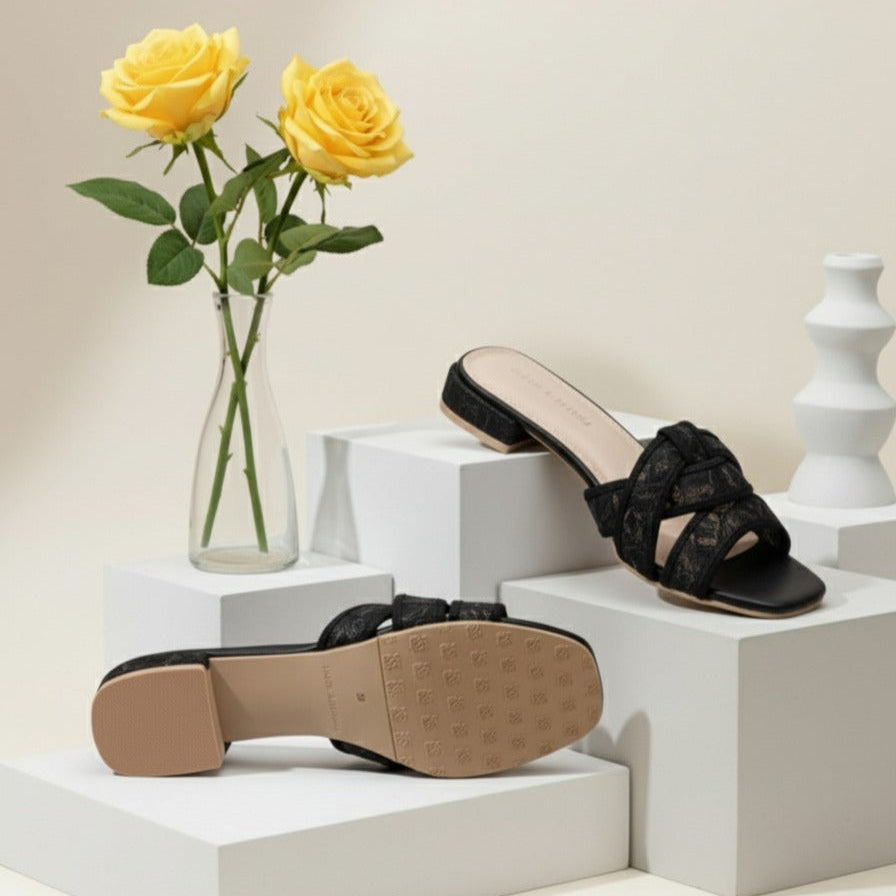 LACE LYNELLE HEELS SHERA