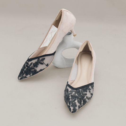 LACE LYNELLE HEELS YENA
