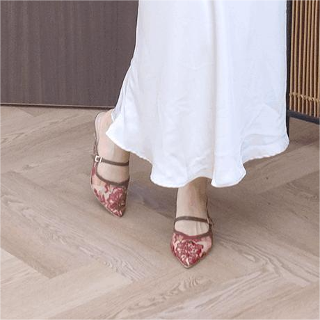 LACE LYNELLE JIN XING HEELS YI FAN