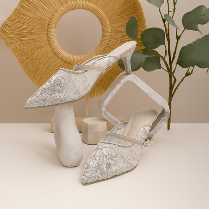 Lace Lynelle Heels Rena Milo