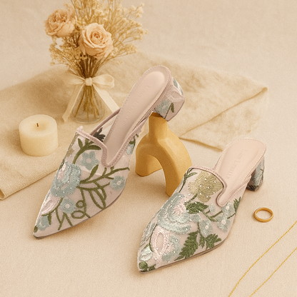 LACE LYNELLE HEELS MINJI