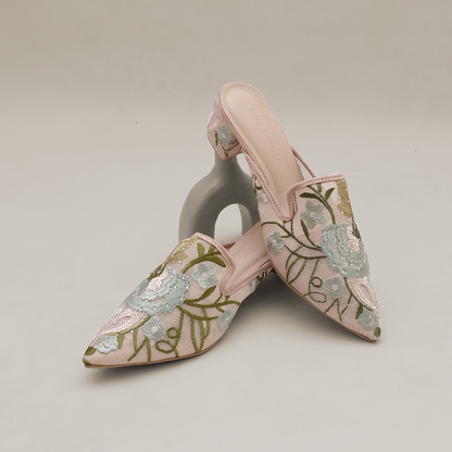 LACE LYNELLE HEELS MINJI