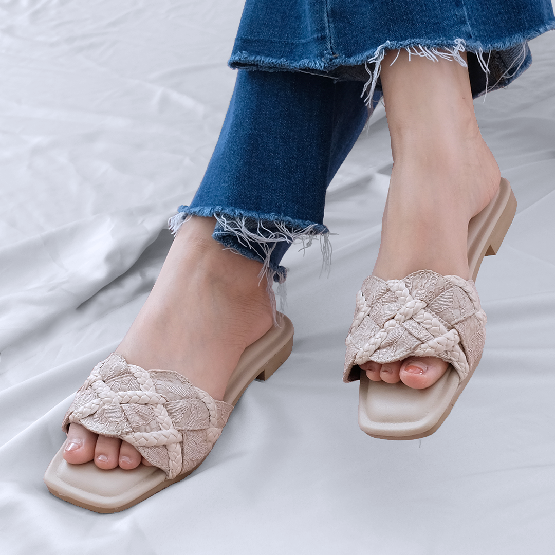 Lace Lynelle Sandal Eyllika Nude
