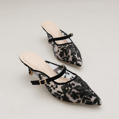 Lace Lynelle Heels Rena Black