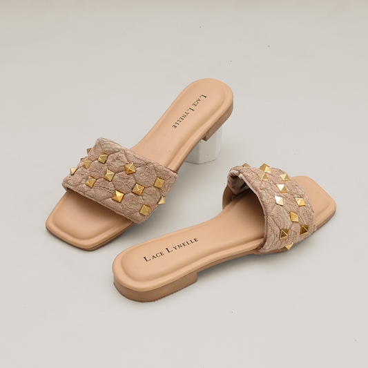 LACE LYNELLE SANDAL BERLYANA NUDE