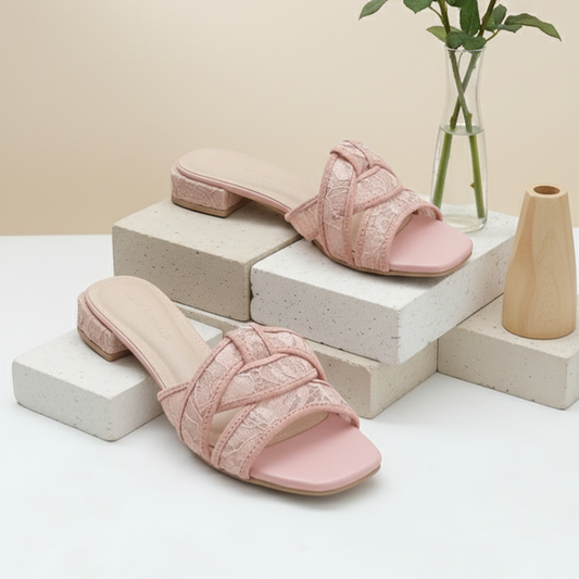LACE LYNELLE HEELS SHERA