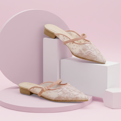 LACE LYNELLE MULES RENA