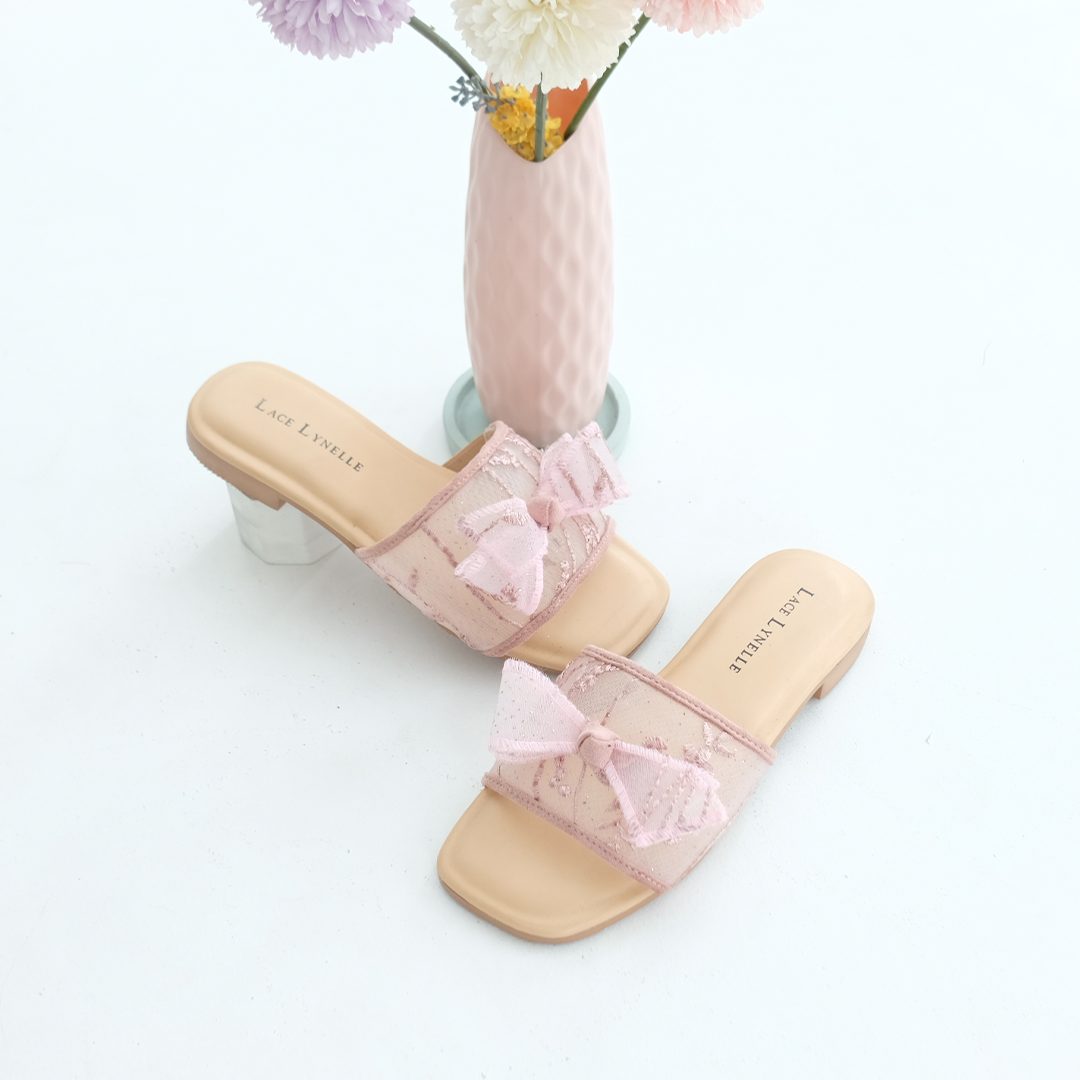 LACE LYNELLE SANDAL DASHA PINK
