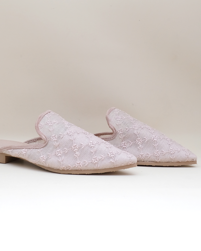 LACE LYNELLE MULES ALIKA
