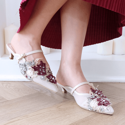 LACE LYNELLE JIN XING HEELS XIN HE
