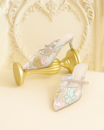 LACE LYNELLE HEELS GUZEL MULTICOLOR