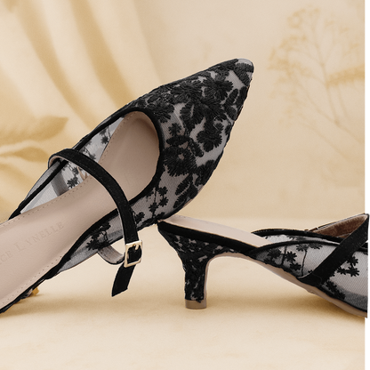 Lace Lynelle Heels Rena Black