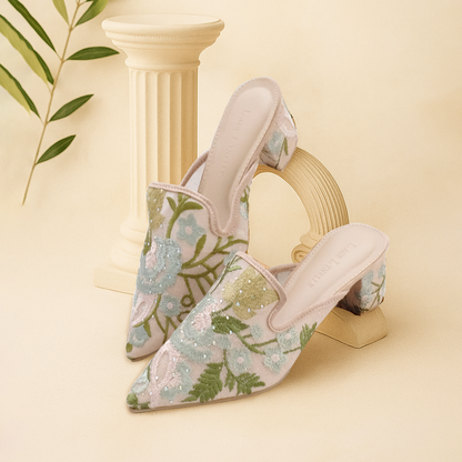 LACE LYNELLE HEELS MINJI