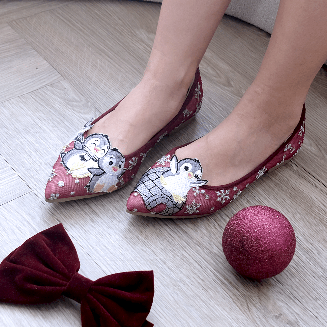 LACE LYNELLE WINTER WONDERLAND FLATSHOES ETHEL