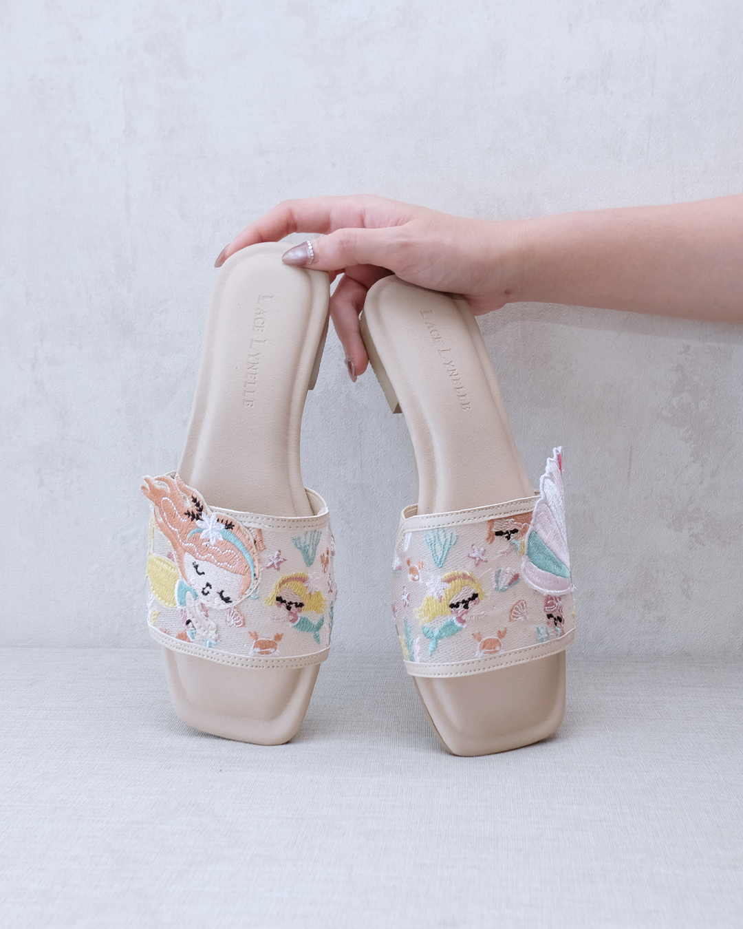 LACE LYNELLE HEELS SAFANA