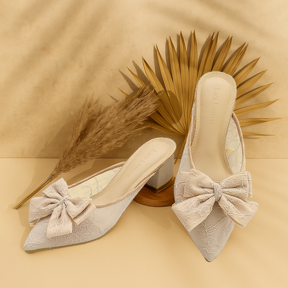 LACE LYNELLE HEELS YEOLIN NUDE