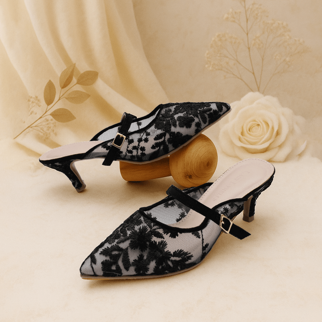 Lace Lynelle Heels Rena Black