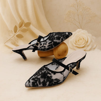 Lace Lynelle Heels Rena Black