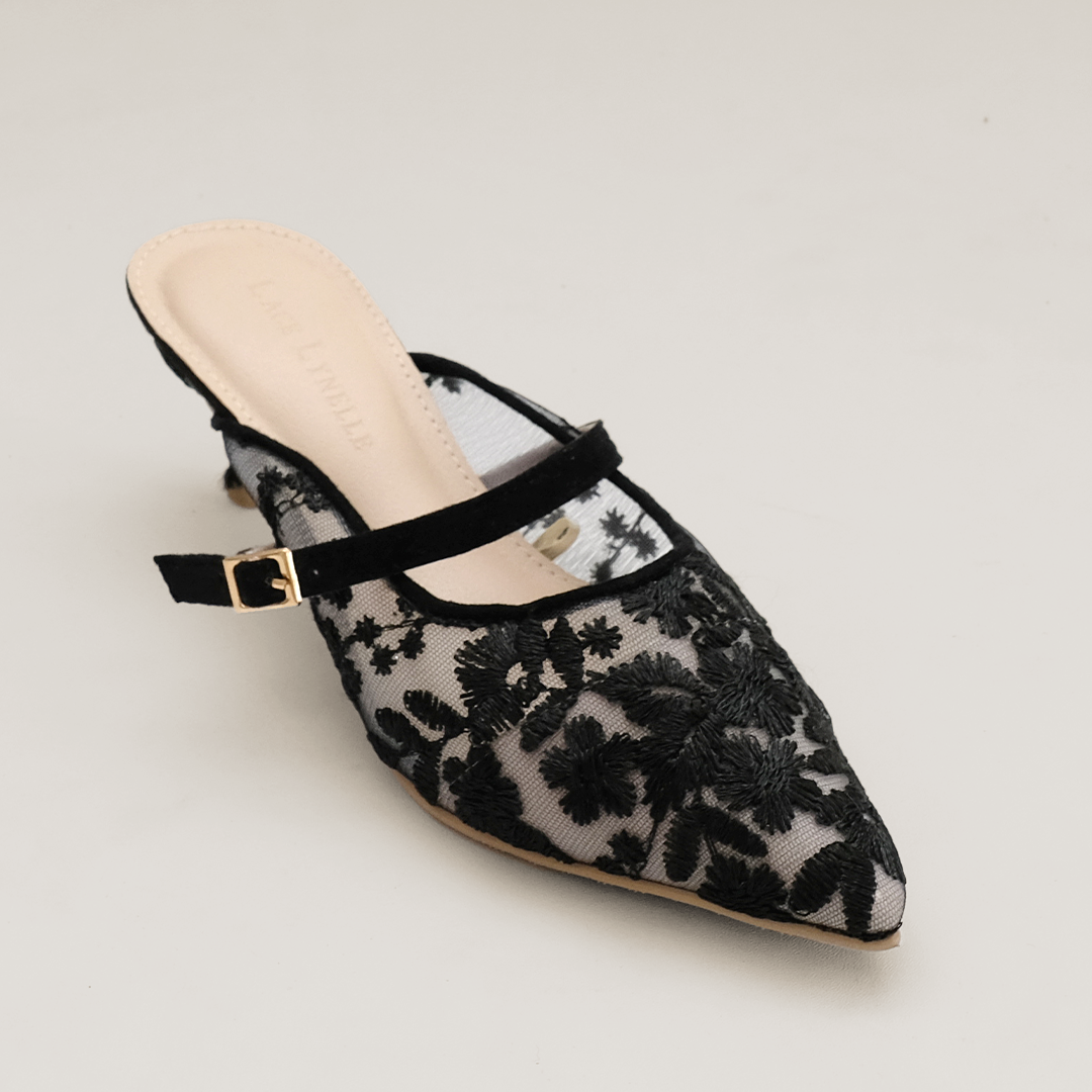 Lace Lynelle Heels Rena Black