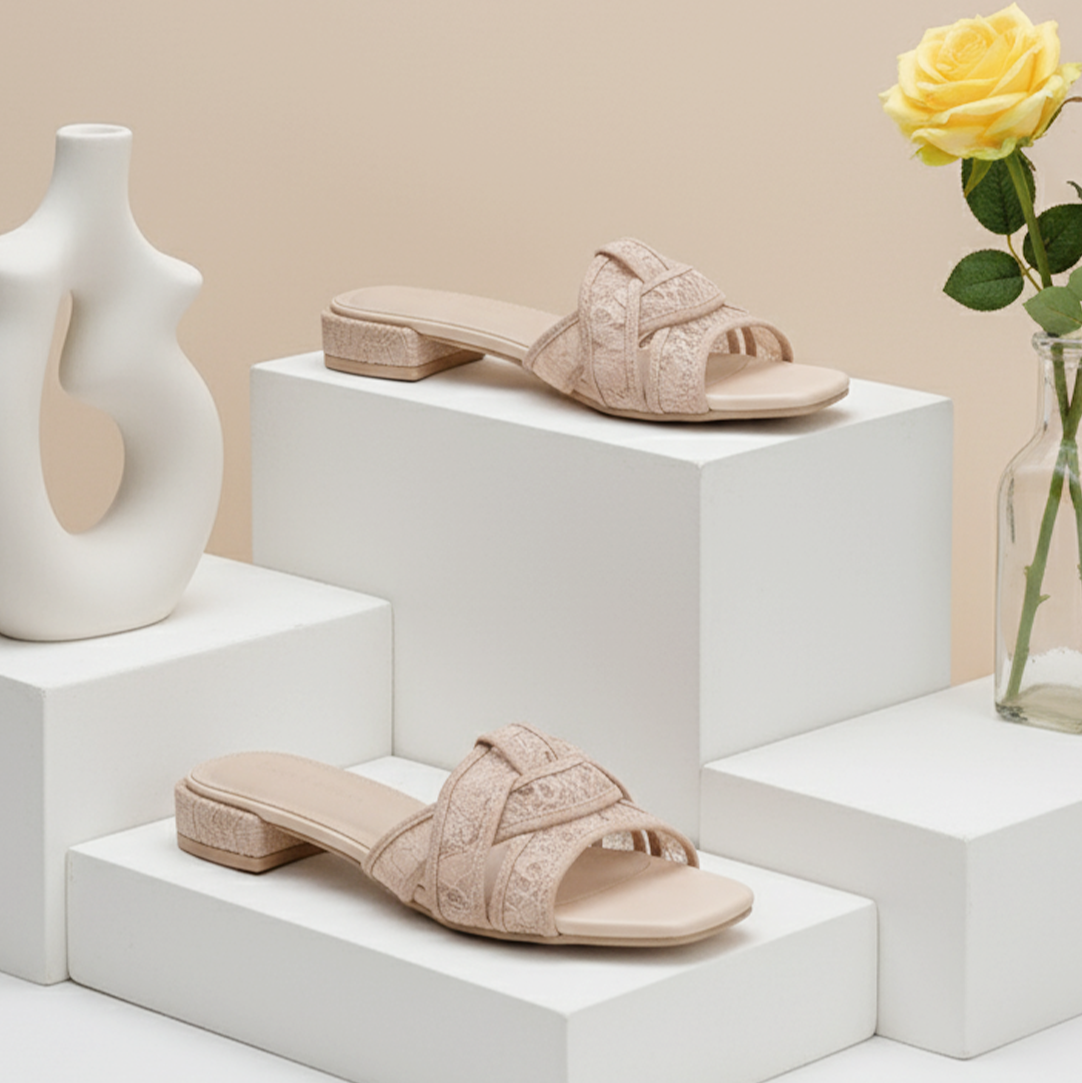 LACE LYNELLE HEELS SHERA