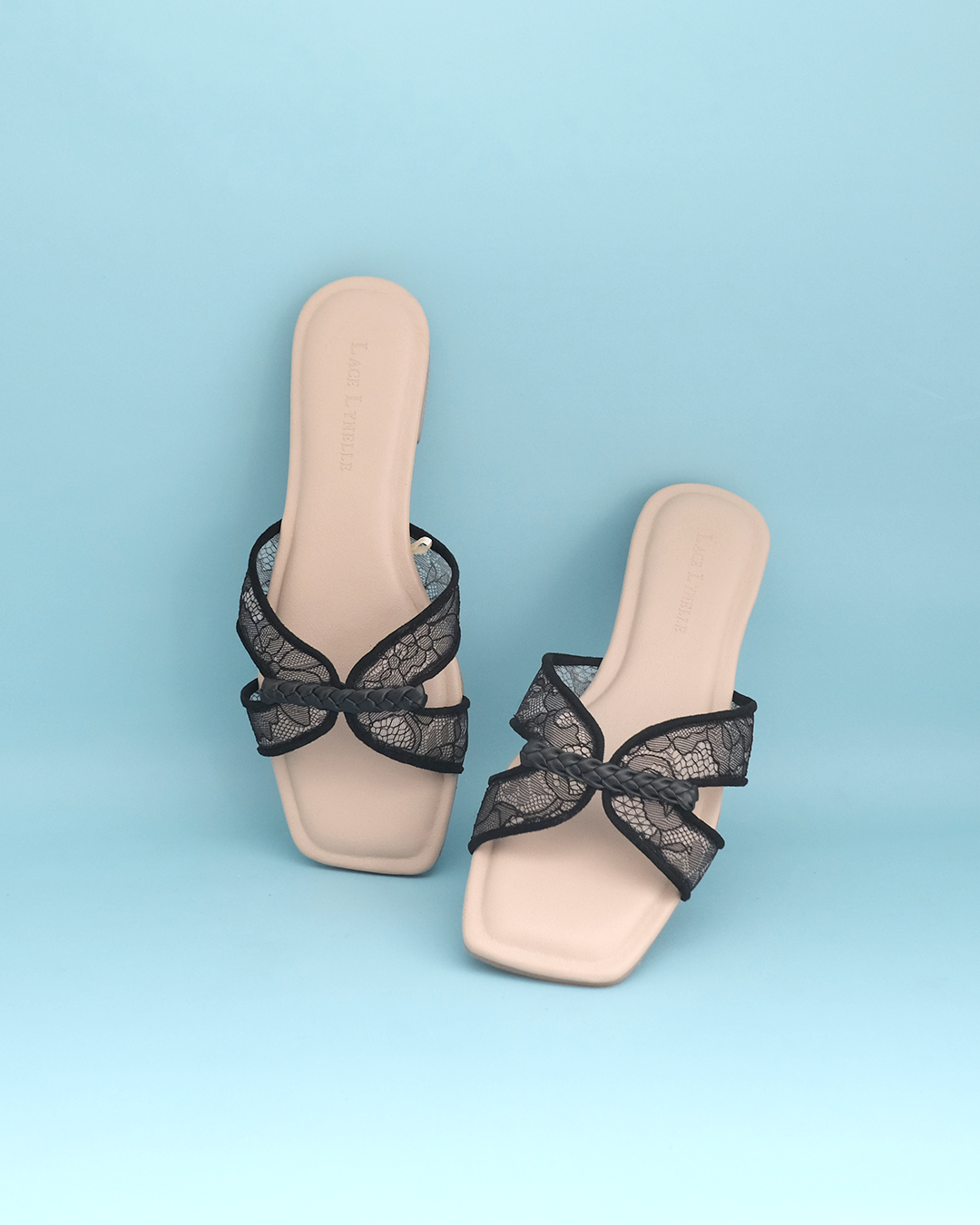 LACE LYNELLE SANDAL JEYNA BLACK