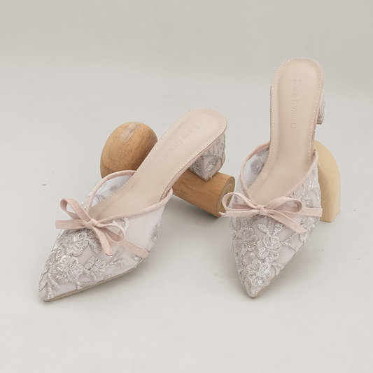 LACE LYNELLE HEELS SUJIN MILO