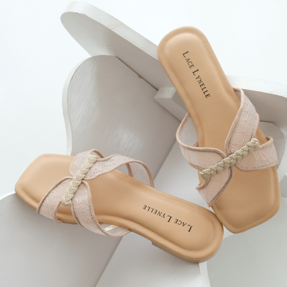 LACE LYNELLE SANDAL JEYNA NUDE