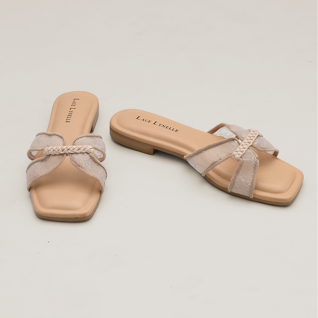 LACE LYNELLE SANDAL JEYNA NUDE