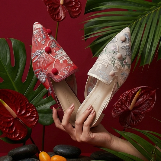 LACE LYNELLE JIN XING HEELS ZHU ER