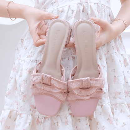 LACE LYNELLE HEELS SHERA