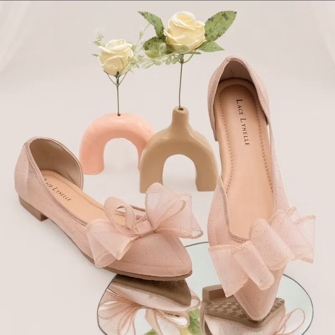 LACE LYNELLE FLATSHOES THAMII NUDE