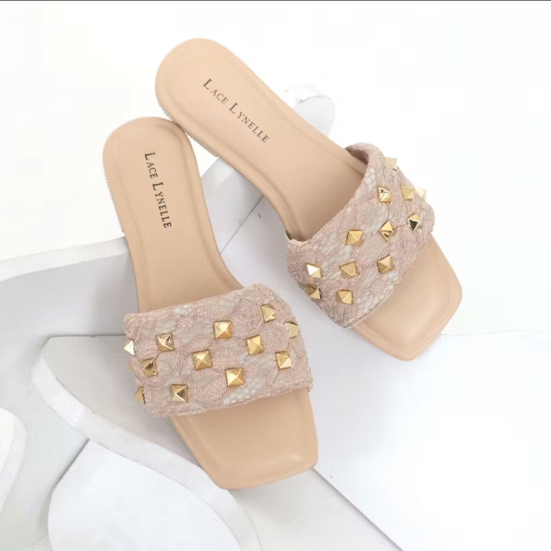 LACE LYNELLE SANDAL BERLYANA NUDE